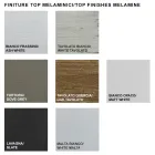 Udtrækkeligt melamin træbord op til 470 cm Lavet i Italien – Gordito Viadurini