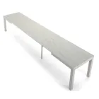 Udtrækkeligt melamin træbord op til 470 cm Lavet i Italien – Gordito Viadurini