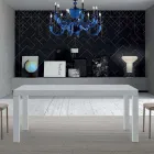 Udtrækkeligt melamin træbord op til 470 cm Lavet i Italien – Gordito Viadurini