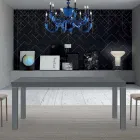 Udtrækkeligt melamin træbord op til 470 cm Lavet i Italien – Gordito Viadurini