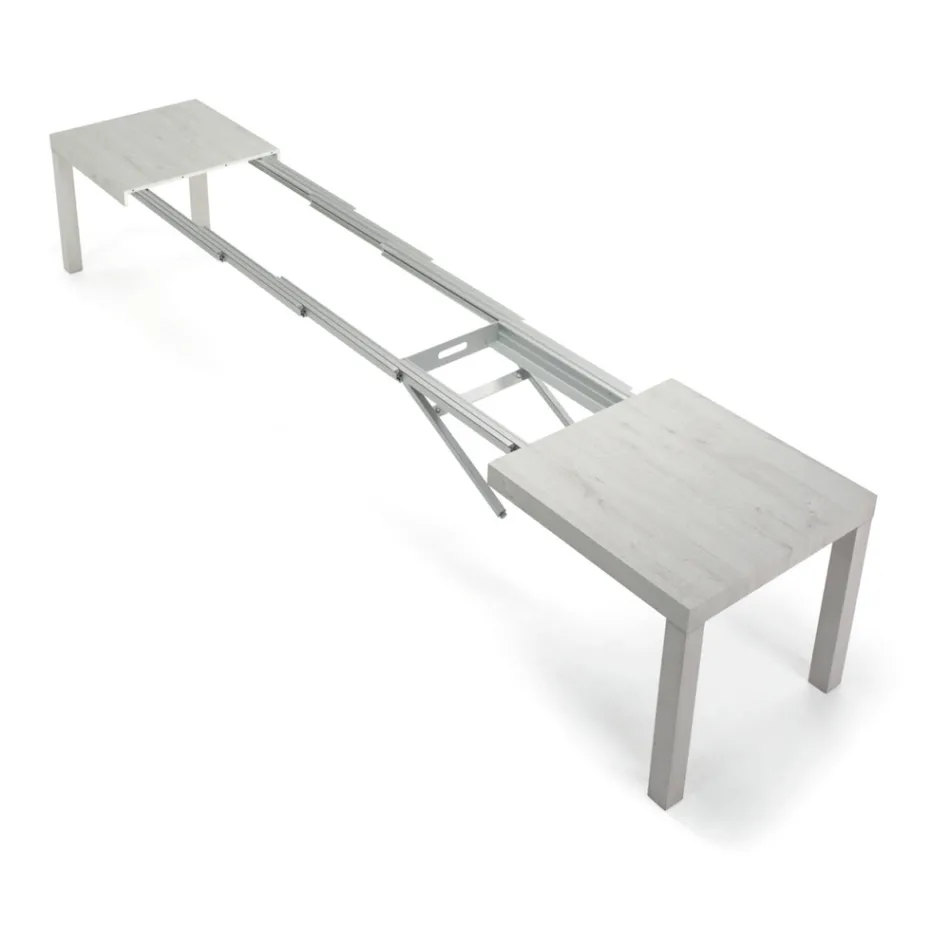 Udtrækkeligt melamin træbord op til 470 cm Lavet i Italien – Gordito Viadurini