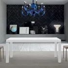 Udtrækkeligt melamin træbord op til 470 cm Lavet i Italien – Gordito Viadurini