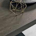 Moderne knust egetræbord produceret i Italien Zerba Viadurini