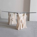 sten bord med moderne design krystal Priamos