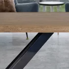 Bord i Masellato eg belagt og metal Fremstillet i Italien - Seoul Viadurini