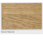 Knyttet egetræsbord med metalunderstell Fremstillet i Italien - Sebastiano Viadurini