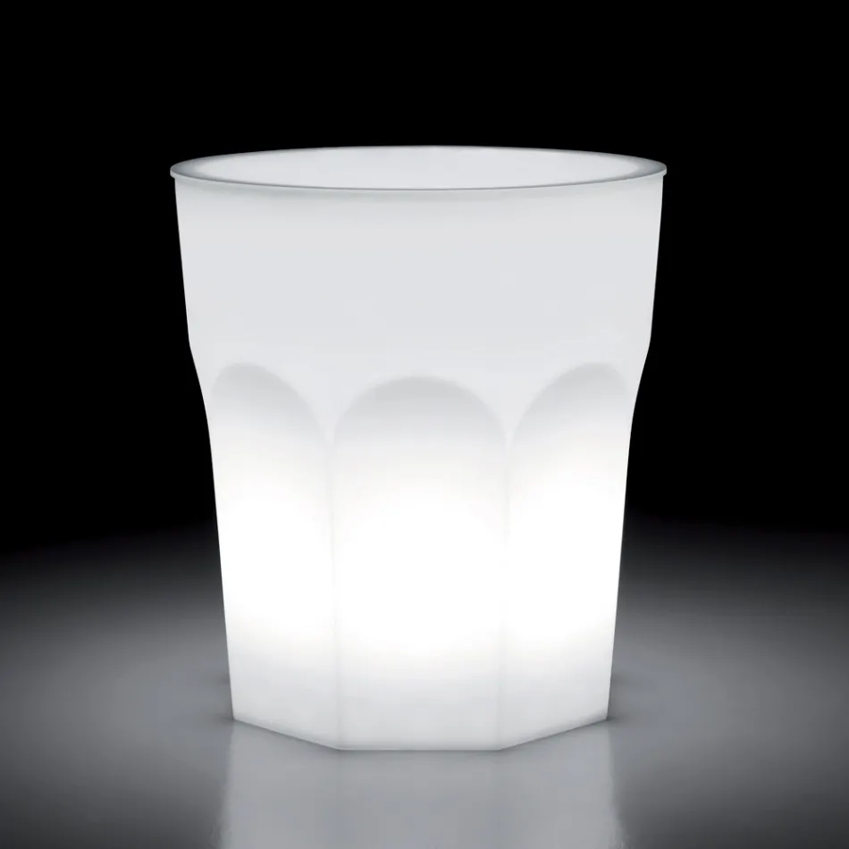 Outdoor Design lysbord i polyethylen og Hpl Fremstillet i Italien - Pucca Viadurini