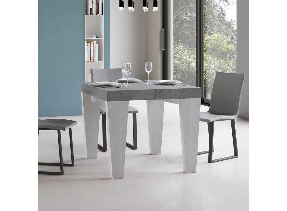 Moderne udtrækbart bord til 246 cm i Made in Italy Wood - Mountain Viadurini