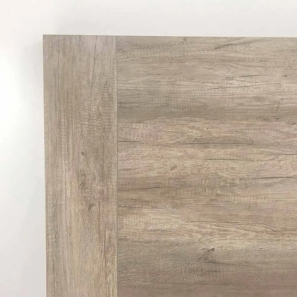 Moderne udtrækkeligt bord op til 260/280 cm i træ og metal - Teramo Viadurini