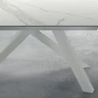 Moderne udtræksbord op til 278 cm i keramik Made in Italy - Settimmio Viadurini