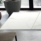Moderne udtræksbord op til 278 cm i keramik Made in Italy - Settimmio Viadurini