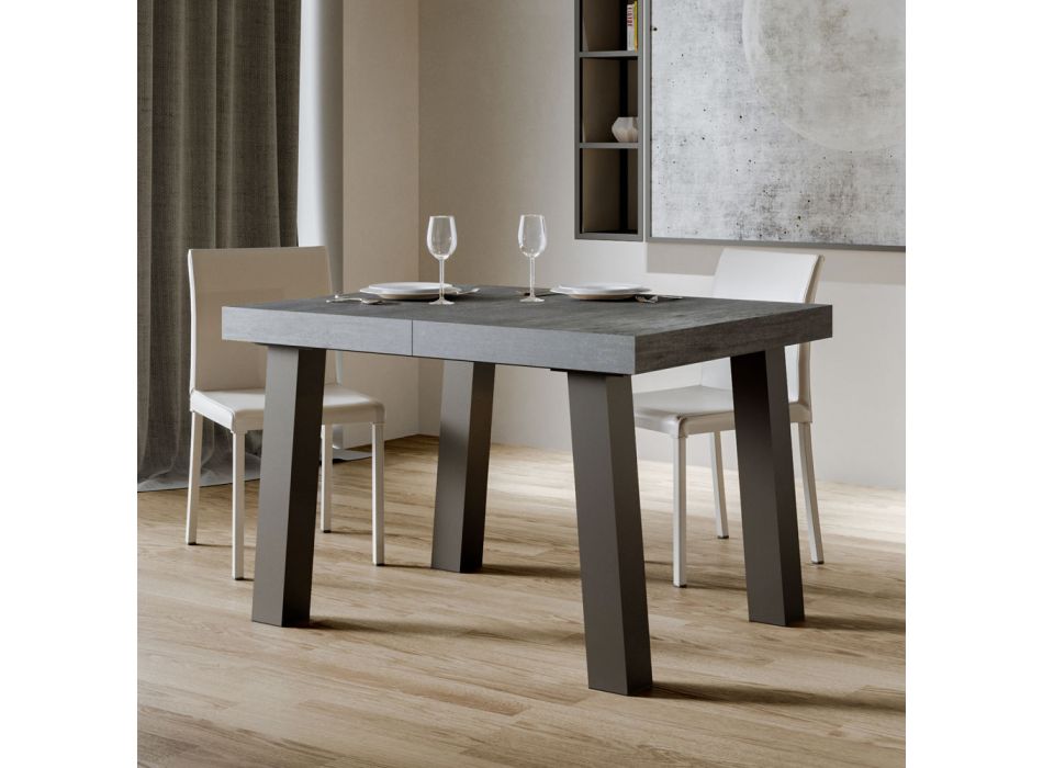 Moderne udtræksbord op til 440 cm i træ Made in Italy - Cedric Viadurini