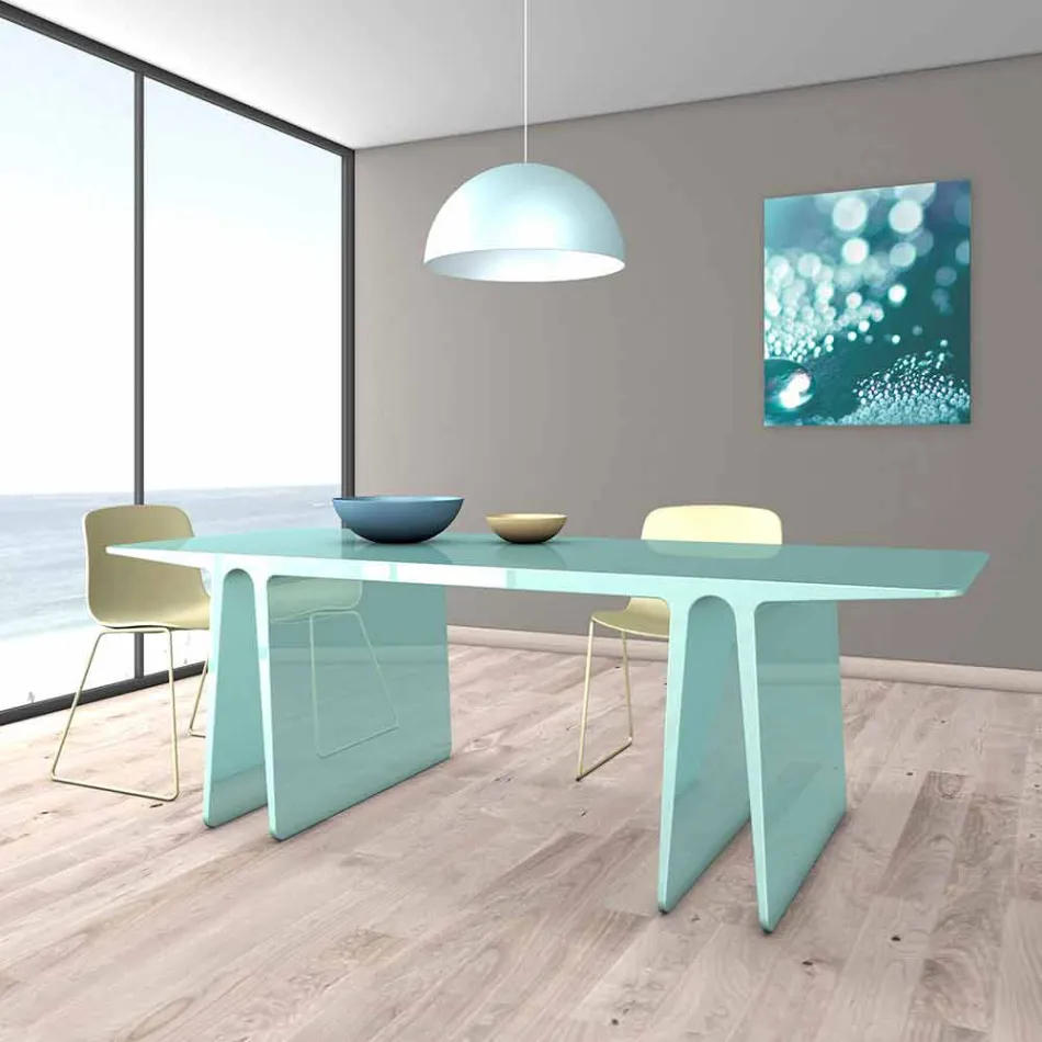 Multifunktionelle moderne bord produceret i Italien, Mignanego Viadurini