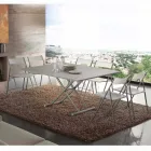 Udtrækkeligt bord eller sofabord i Nuoro designmelamin Viadurini