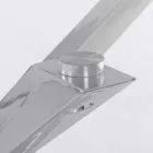 Homemotion spisebord med hærdet glasplade - Denda Viadurini