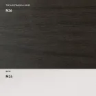 Udtrækkeligt spisebord 190 cm Metal og træ Fremstillet i Italien - Euklidisk Viadurini