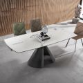 Spisebord Kan forlænges til 200 cm med Porcelæns Stentøj Top - Borgona