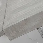 Udtrækbart spisebord til 255 cm i plexiglas og træ lavet i Italien - Francoise Viadurini