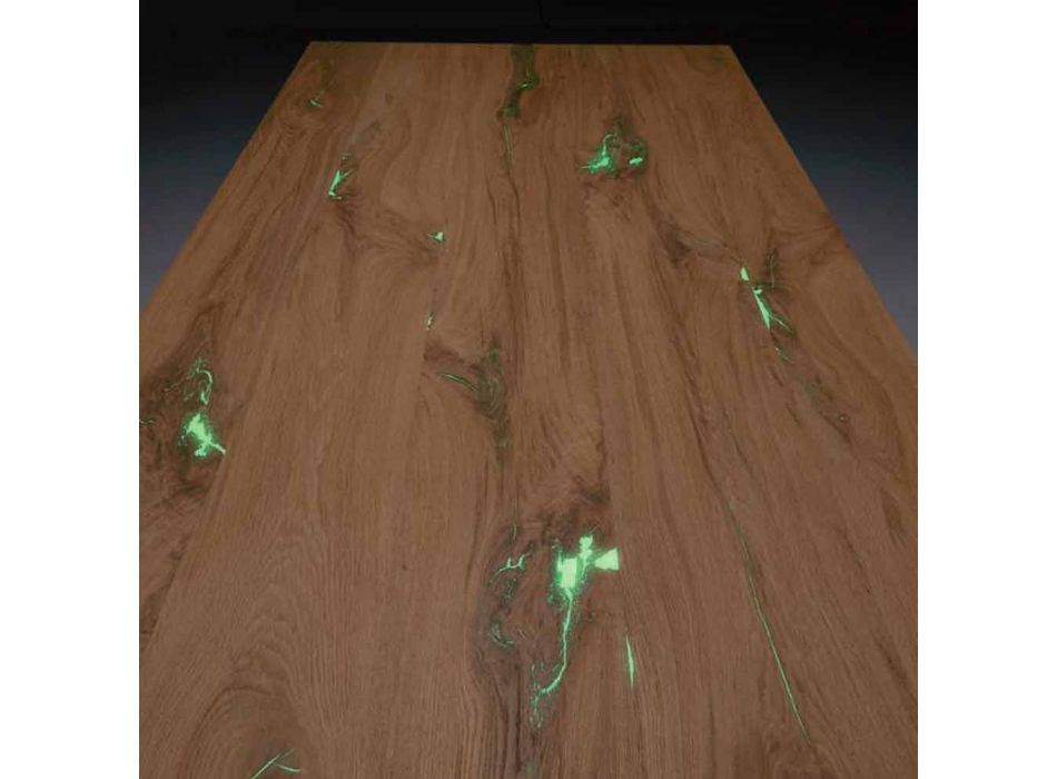 Udtrækkeligt spisebord Op til 294 cm Made in Italy Wood Design - Cirio Viadurini