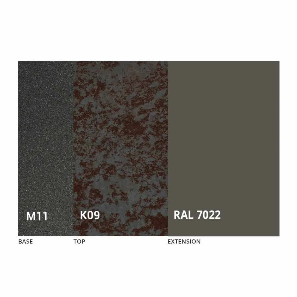 Udtrækkeligt spisebord Keramisk top op til 2,8 m Lavet i Italien - Paoluccio Viadurini