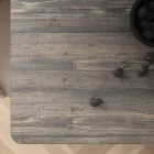 Fast spisebord i metal og lagdelt Hpl Fremstillet i Italien - Bastiano Viadurini