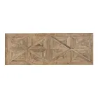 Spisebord i genbrugt Elm Wood Classic Design Homemotion - Badia Viadurini