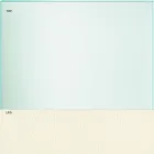 Spisebord i gennemsigtigt glas og metal Forskellige farver 5 størrelser - Aschio Viadurini