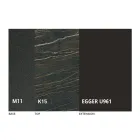 Rundt spisebord, der kan forlænges til 270 cm i keramik Made in Italy - Muschio Viadurini