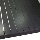 Rektangulært bord med udtræk til 240 cm til udendørs brug i aluminium - Sheet Viadurini