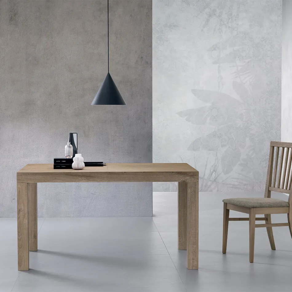 Udtrækkeligt rektangulært bord i Lamianto (300 cm eller 340 cm) - Passoa Viadurini