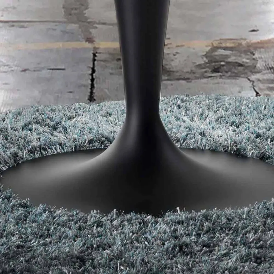 Rundt, udvideligt og moderne designbord - Borgia Viadurini