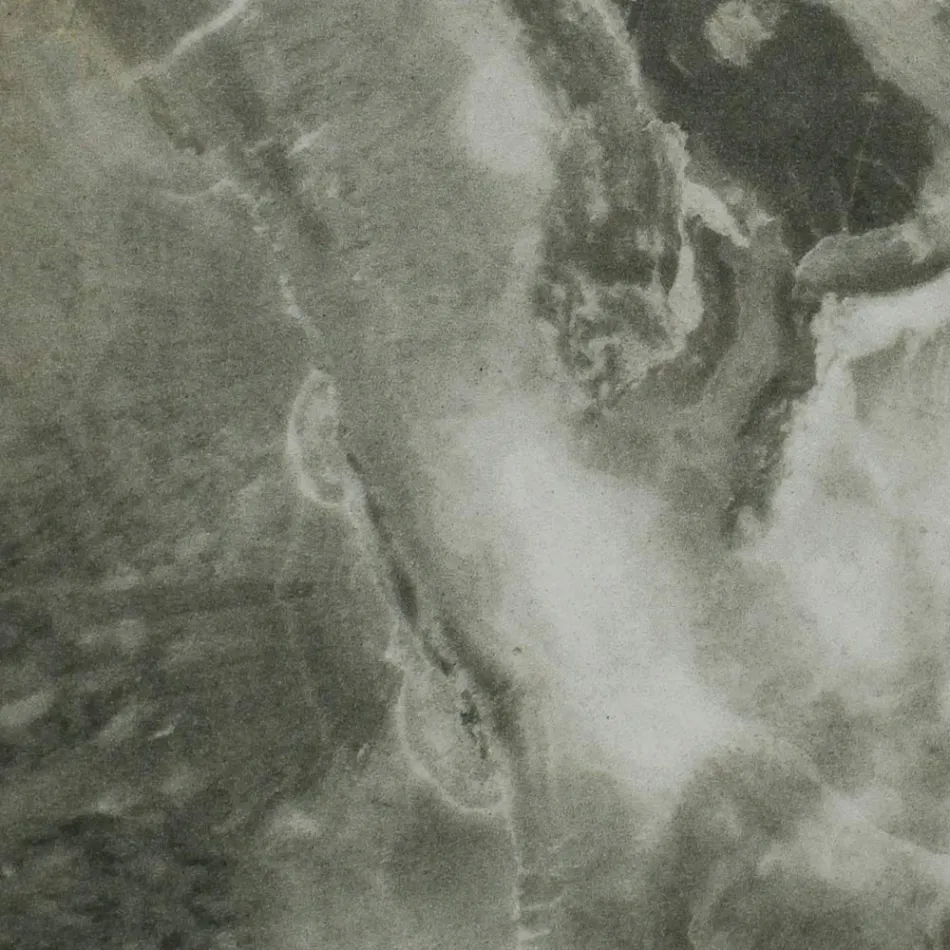 Rundt udendørsbord i Orobico Luxe Keramik Fremstillet i Italien - Pegaso Viadurini