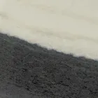 Rundt udendørsbord i Panda White Ceramic Made in Italy - Pegaso Viadurini