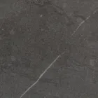 Rundt udendørsbord i grå stenkeramik Lavet i Italien - Pegaso Viadurini