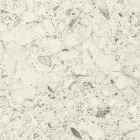 Rundt udendørsbord i hvid Terrazzo Keramik Made in Italy - Pegaso Viadurini