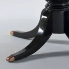 Rund klassisk design i poleret mahogni bord, 150cm diameter, Akim Viadurini