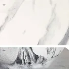 Klassisk design rundt bord, Ø140 og HPL top - Nittende århundrede af Slide Viadurini