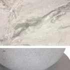 Klassisk design rundt bord, Ø140 og HPL top - Nittende århundrede af Slide Viadurini