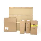 Fast rundt bord med keramisk plade lavet i Italien - saks Viadurini