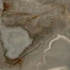 Fast Rundt Bord i Keramik og Stål Fremstillet i Italien - Saks Viadurini