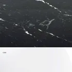 Moderne rundt bord i Carrara-marmor og Marquinia Made in Italy – Dollars Viadurini