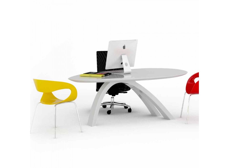 Jatz II design kontorbord / skrivebord lavet i Italien Viadurini