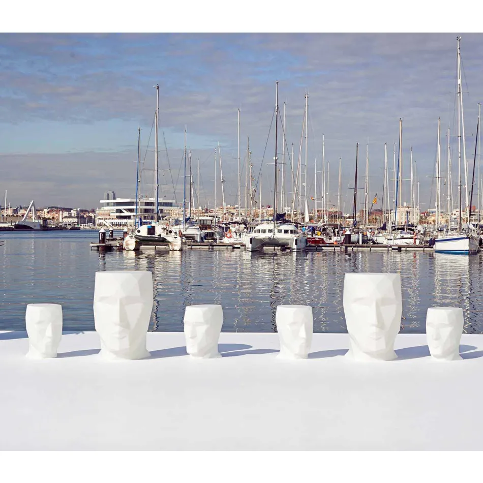 Adan ved Vondom design udendørs bord / afføring, i polyethylen Viadurini