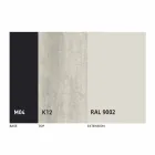 Rundt spisebord, der kan forlænges til 165 cm med keramisk top - Pistolero Viadurini