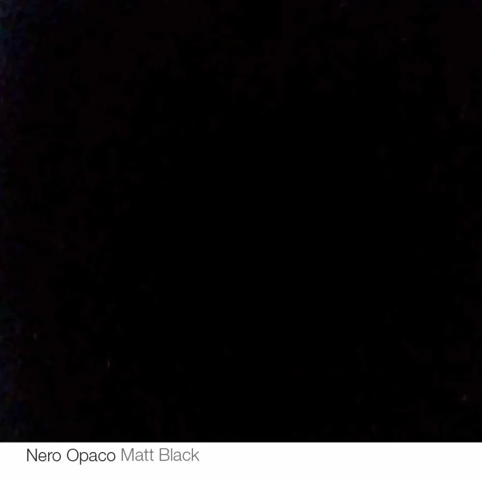 Rundt designbord d.120 krystalplade fremstillet i Italien Cristal Viadurini