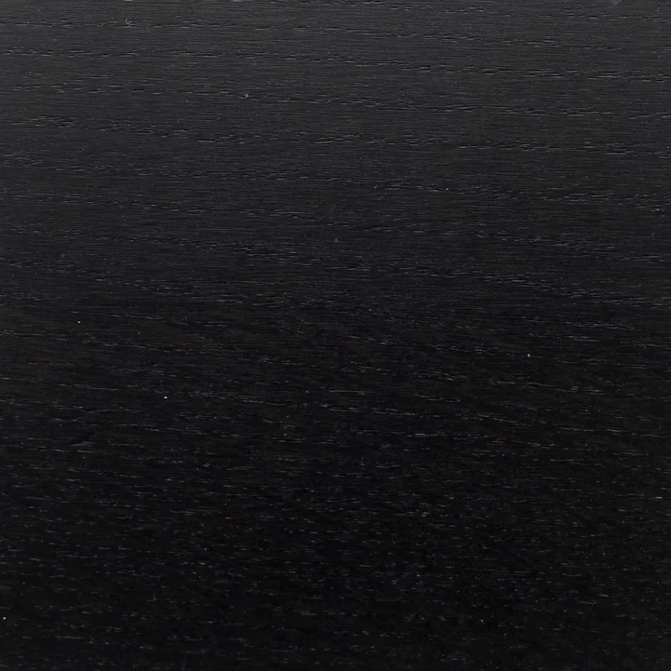 Tulip Table Eero Saarinen H 73 Oval i sortbejdset eg Made in Italy - Scarlet Viadurini