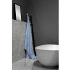 Lyseblåt, kraftigt linned, badehåndklæde, italiensk luksusdesign - Jojoba Viadurini