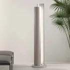 Gulv elektrisk radiator med enkelt eller dobbelt ledet design ved 500 W - stilus Viadurini