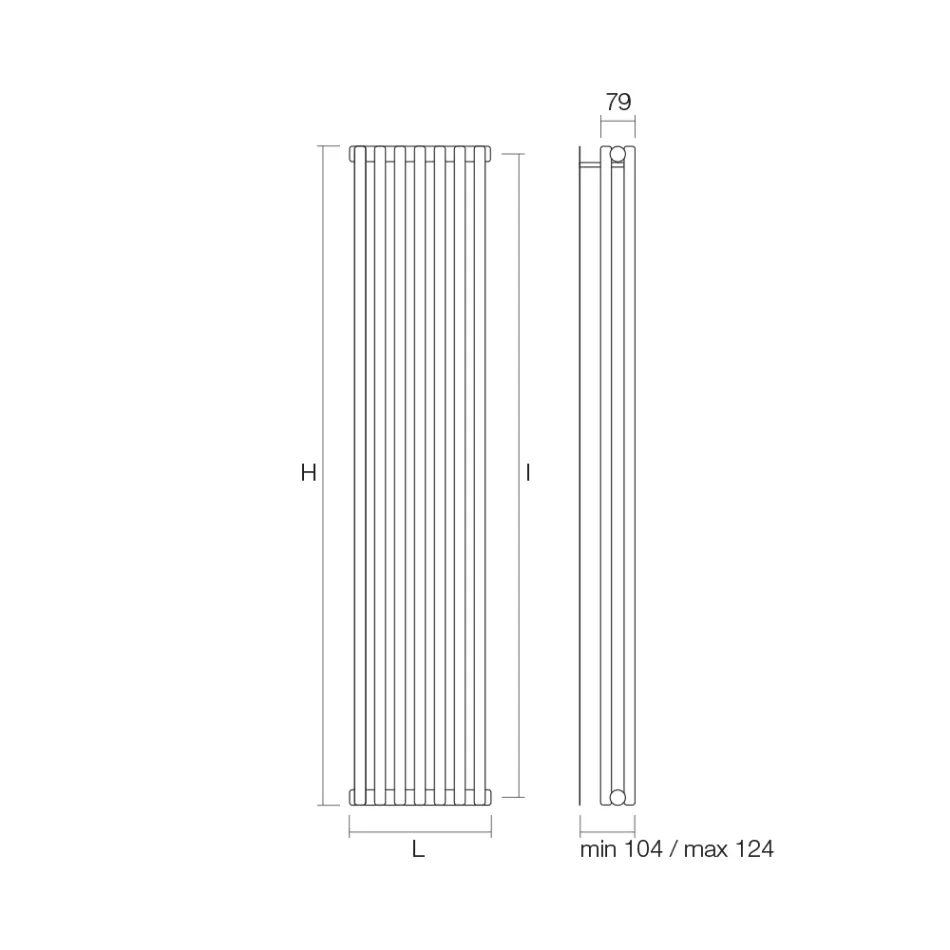 Køler med Hydrauliksystem i Carbon Steel Made in Italy - Creme Viadurini