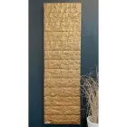 Dekorativ radiator med hydrauliksystem i italiensk marmorpulver - Terraa Viadurini